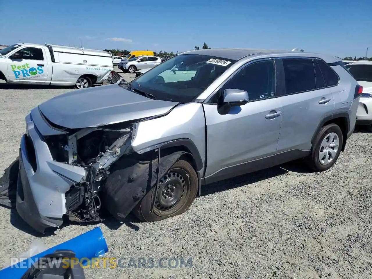 1 Photograph of a damaged car 2T3K1RFV3SW405667 TOYOTA RAV4 2025