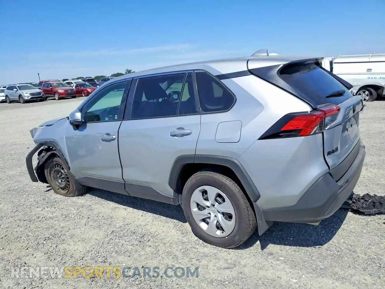 2 Photograph of a damaged car 2T3K1RFV3SW405667 TOYOTA RAV4 2025