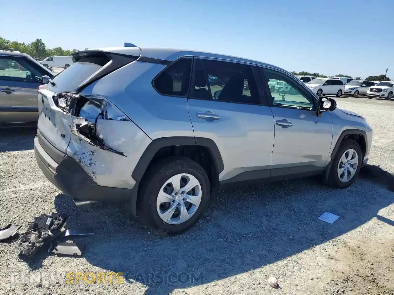 3 Photograph of a damaged car 2T3K1RFV3SW405667 TOYOTA RAV4 2025
