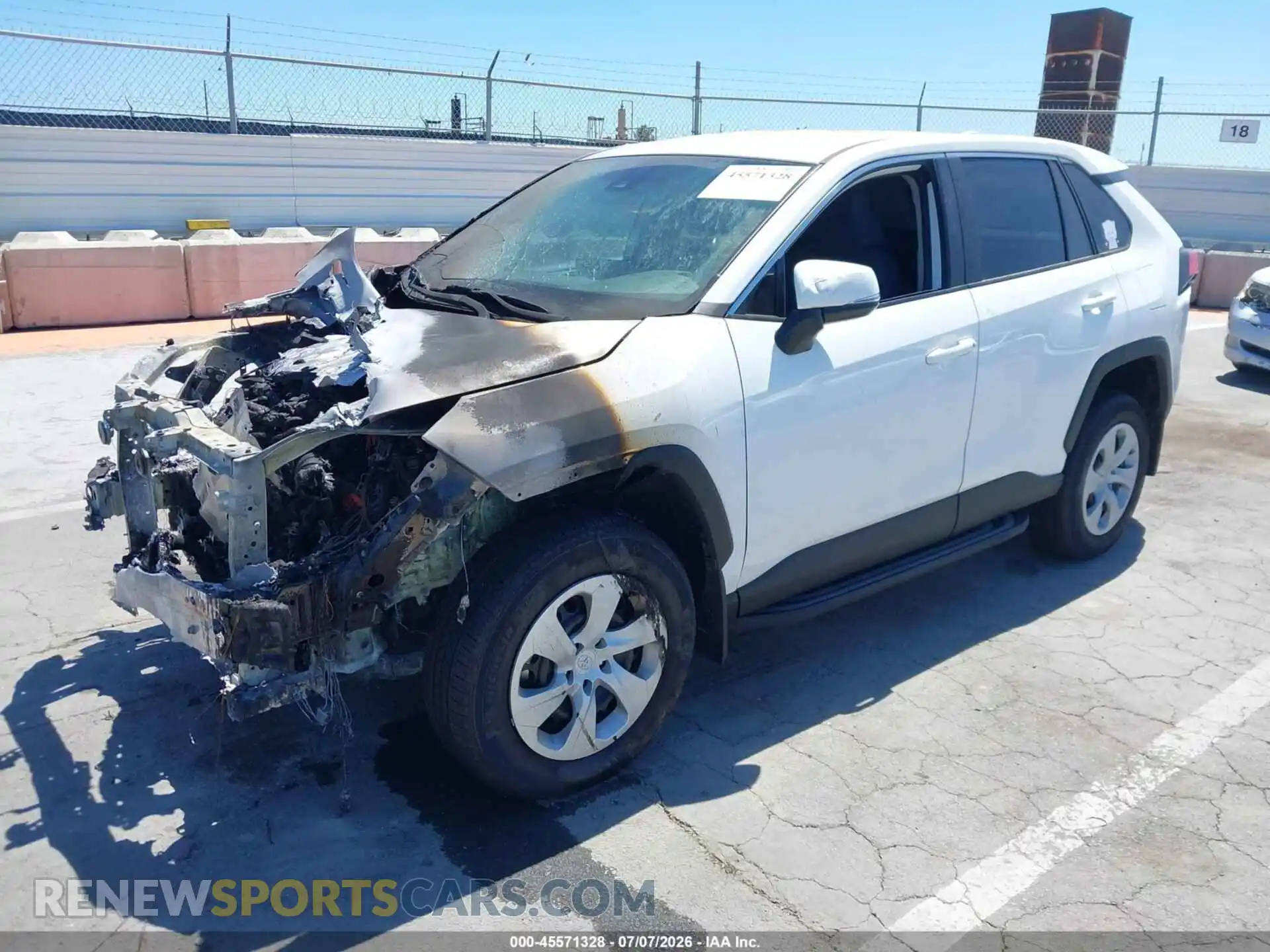 2 Photograph of a damaged car 2T3K1RFV3SW432710 TOYOTA RAV4 2025