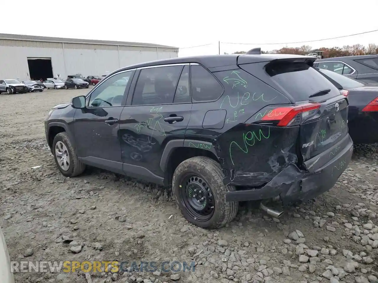 2 Photograph of a damaged car 2T3K1RFV4SW404124 TOYOTA RAV4 2025