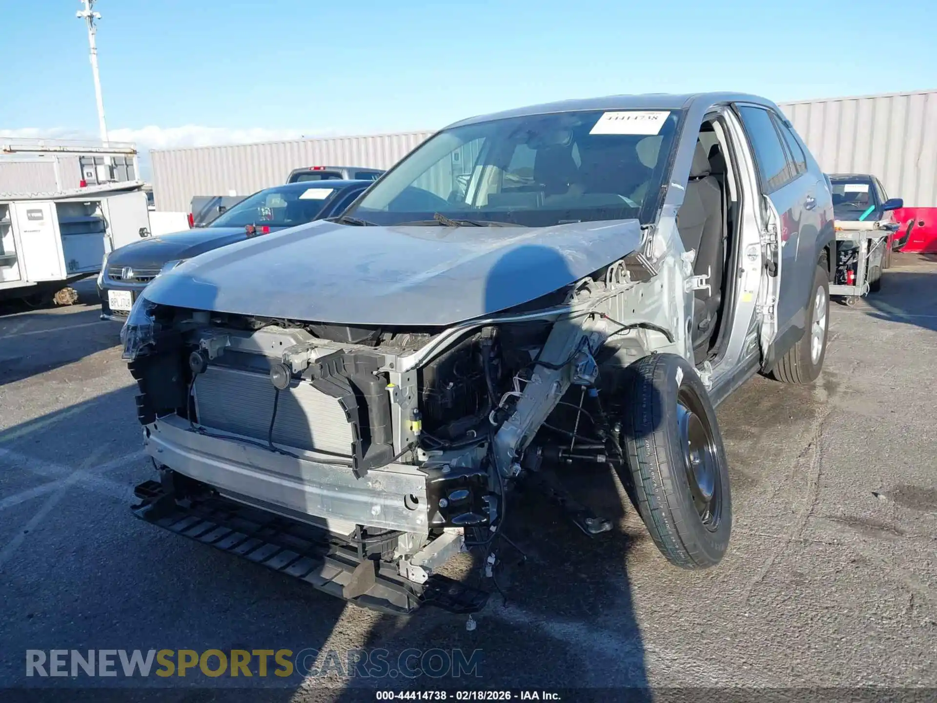2 Photograph of a damaged car 2T3K1RFV5SW387429 TOYOTA RAV4 2025
