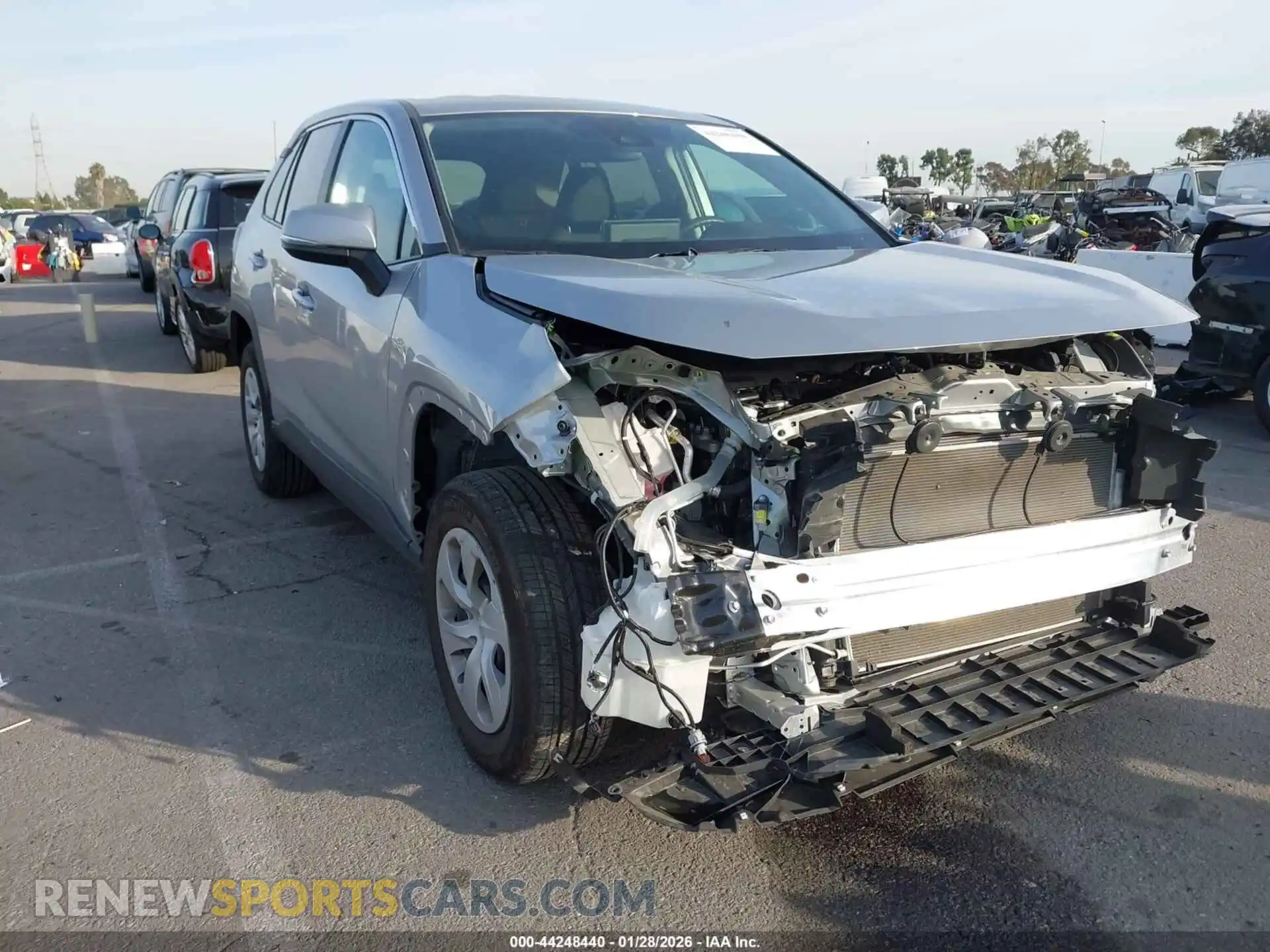 1 Photograph of a damaged car 2T3K1RFV6SW385852 TOYOTA RAV4 2025