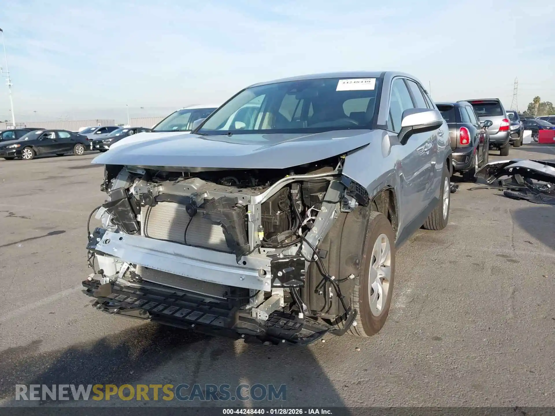 2 Photograph of a damaged car 2T3K1RFV6SW385852 TOYOTA RAV4 2025