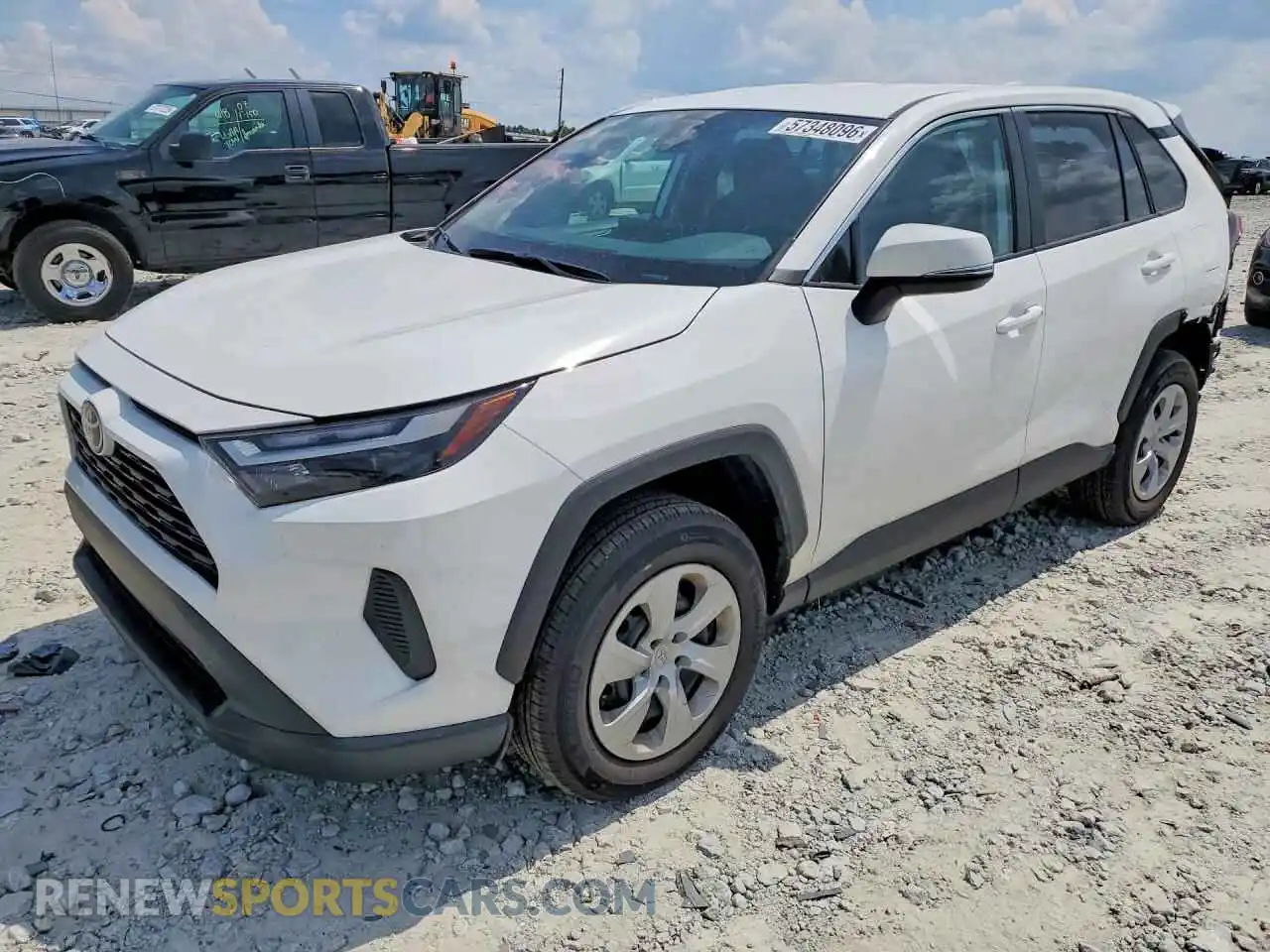 1 Photograph of a damaged car 2T3K1RFV7SW416462 TOYOTA RAV4 2025