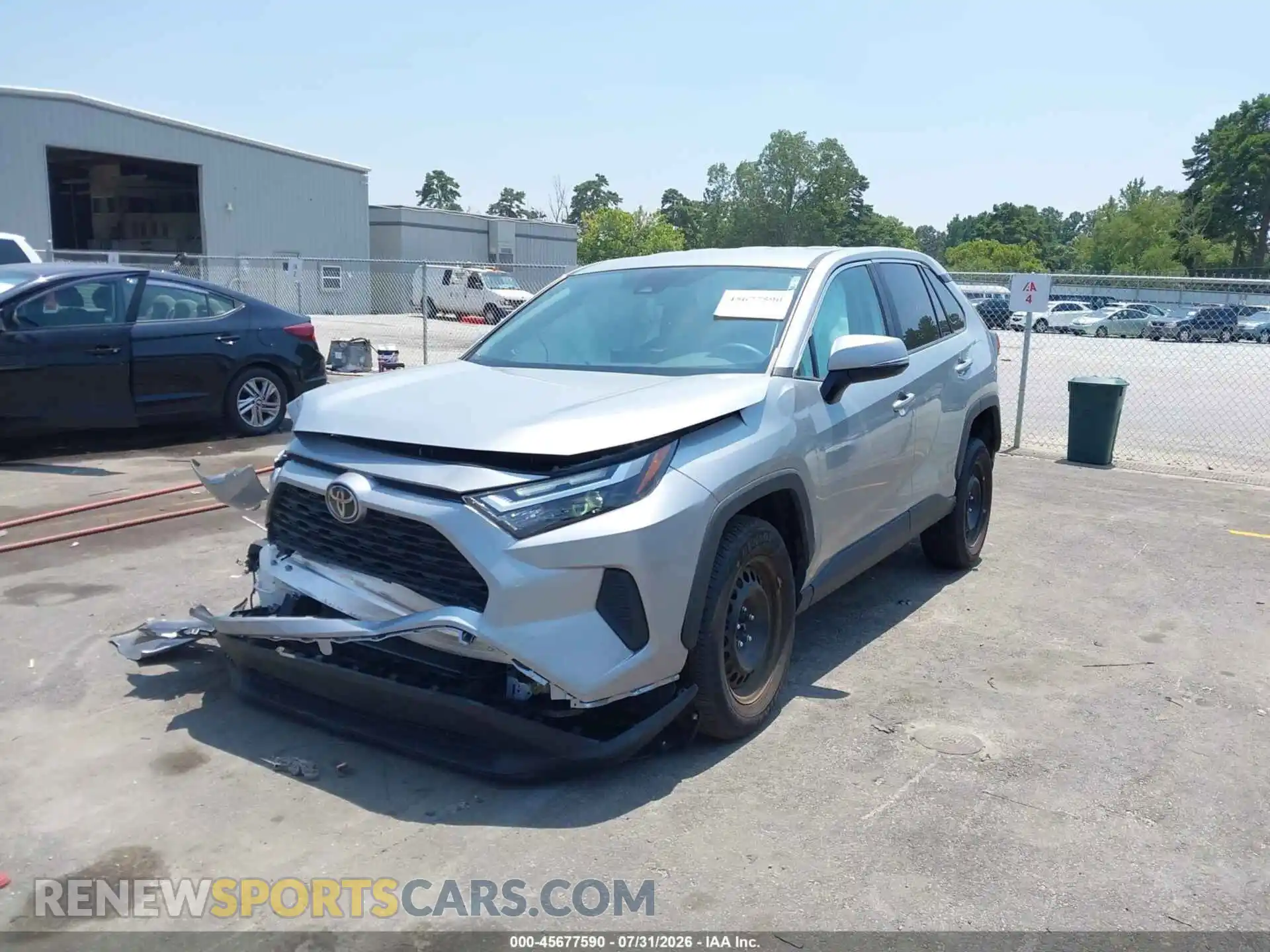 2 Photograph of a damaged car 2T3K1RFV9SC328174 TOYOTA RAV4 2025
