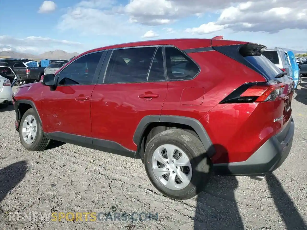 2 Photograph of a damaged car 2T3K1RFV9SW377454 TOYOTA RAV4 2025