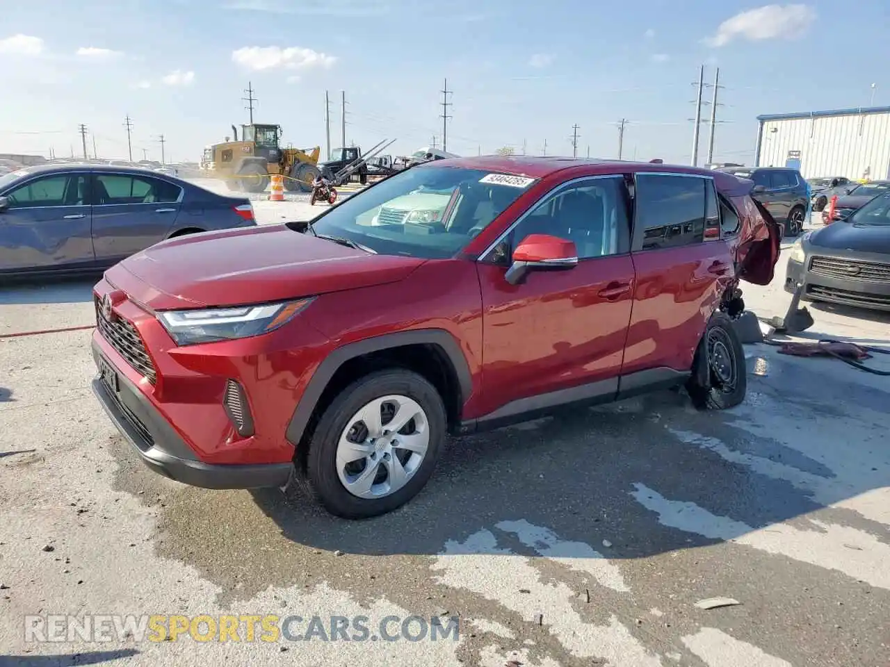 1 Photograph of a damaged car 2T3K1RFVXSW367208 TOYOTA RAV4 2025