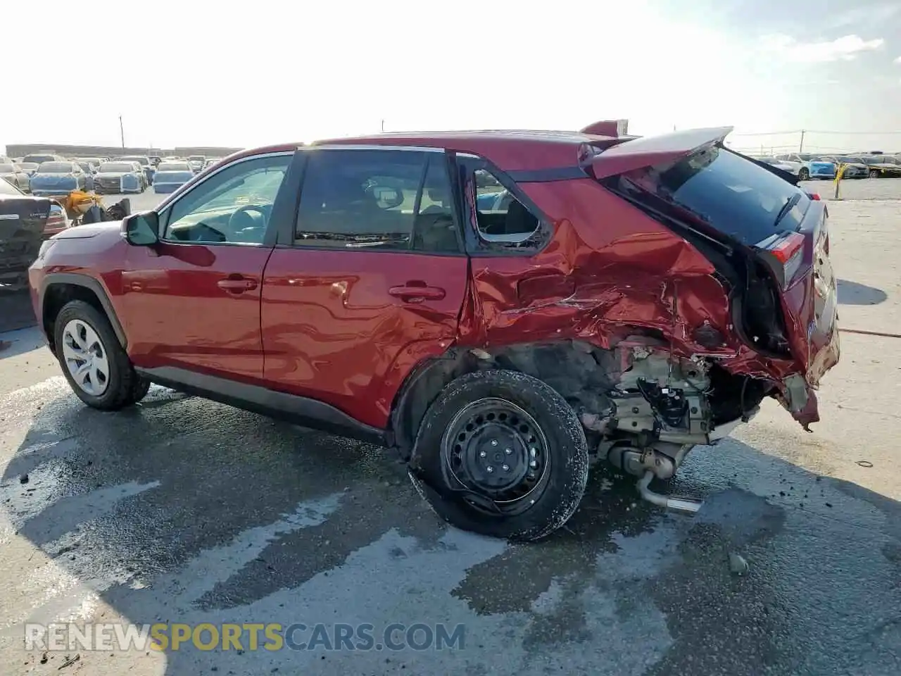 2 Photograph of a damaged car 2T3K1RFVXSW367208 TOYOTA RAV4 2025