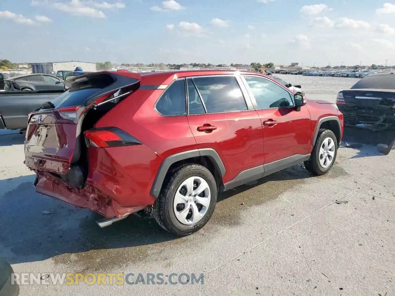 3 Photograph of a damaged car 2T3K1RFVXSW367208 TOYOTA RAV4 2025