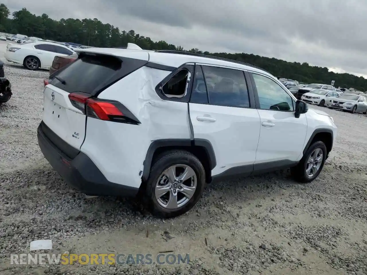 3 Фотография поврежденного автомобиля 2T3LWRFV2SW276780 TOYOTA RAV4 2025