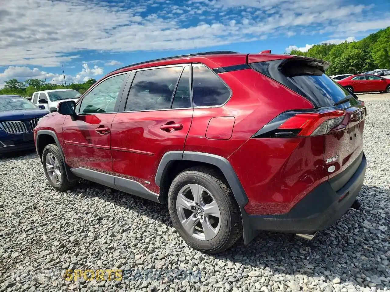 2 Photograph of a damaged car 2T3MWRFV0SW268908 TOYOTA RAV4 2025