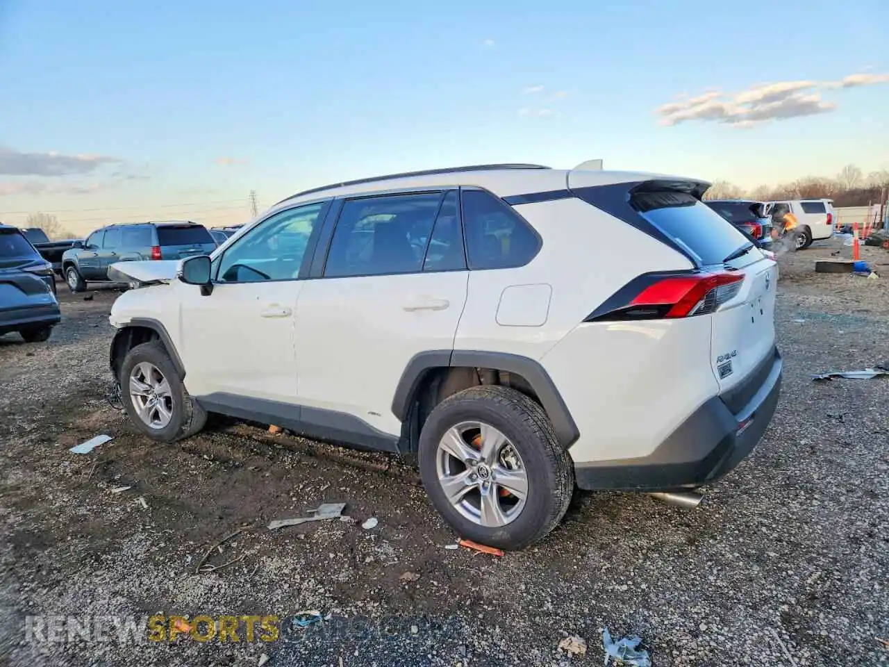 2 Photograph of a damaged car 2T3MWRFV9SW259317 TOYOTA RAV4 2025