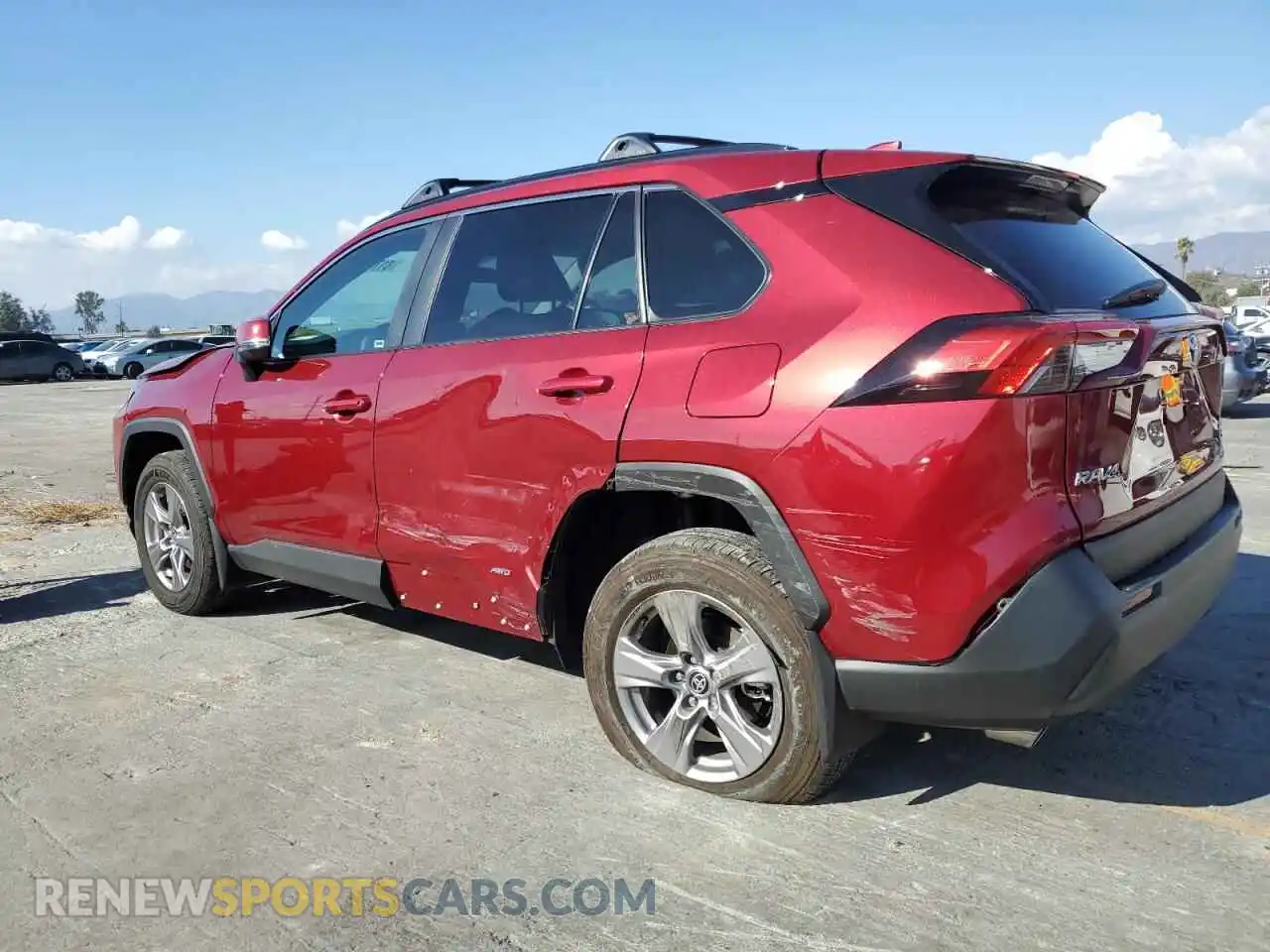 2 Photograph of a damaged car 2T3MWRFV9SW271743 TOYOTA RAV4 2025