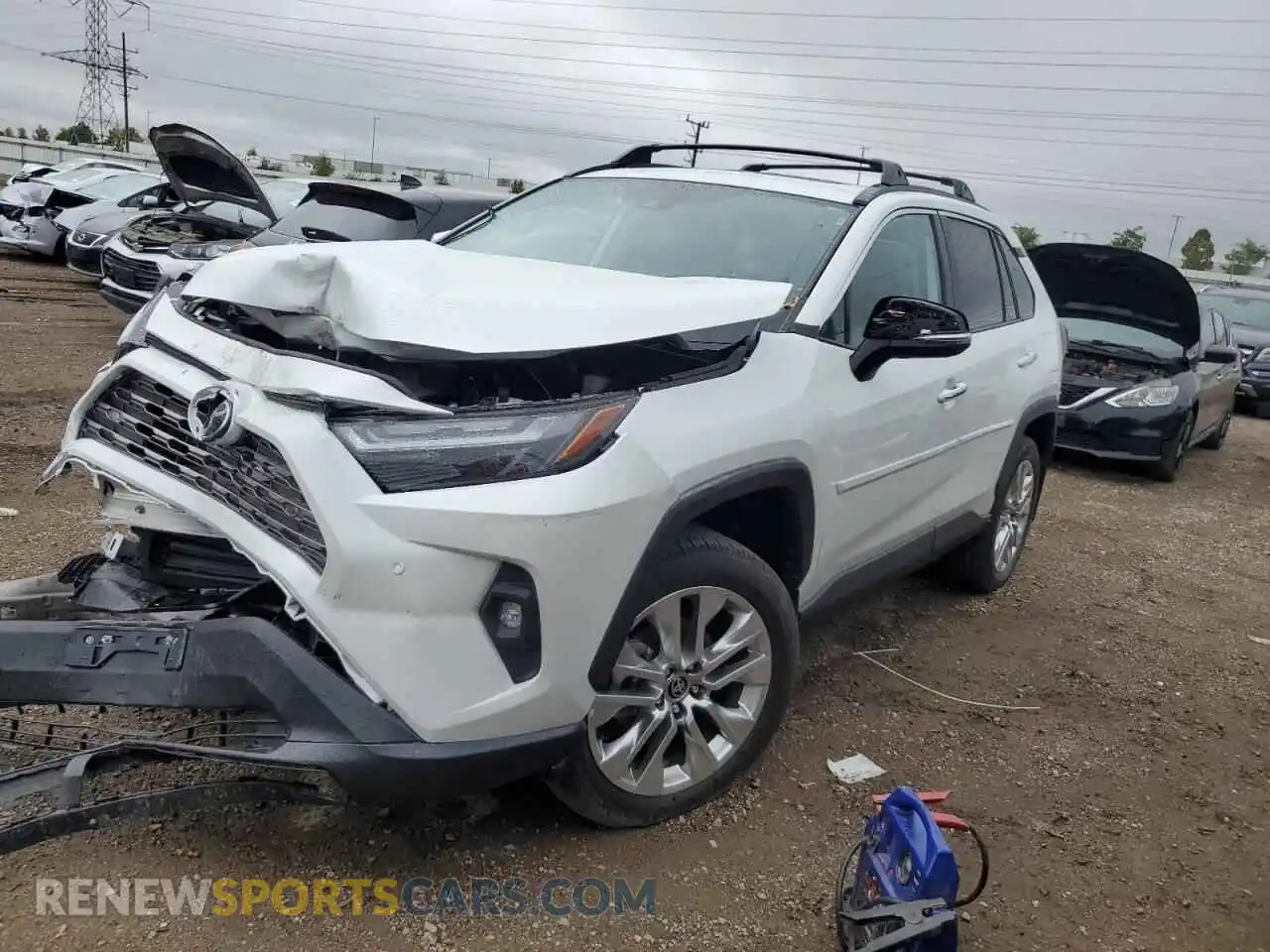 1 Photograph of a damaged car 2T3N1RFV0SW512964 TOYOTA RAV4 2025