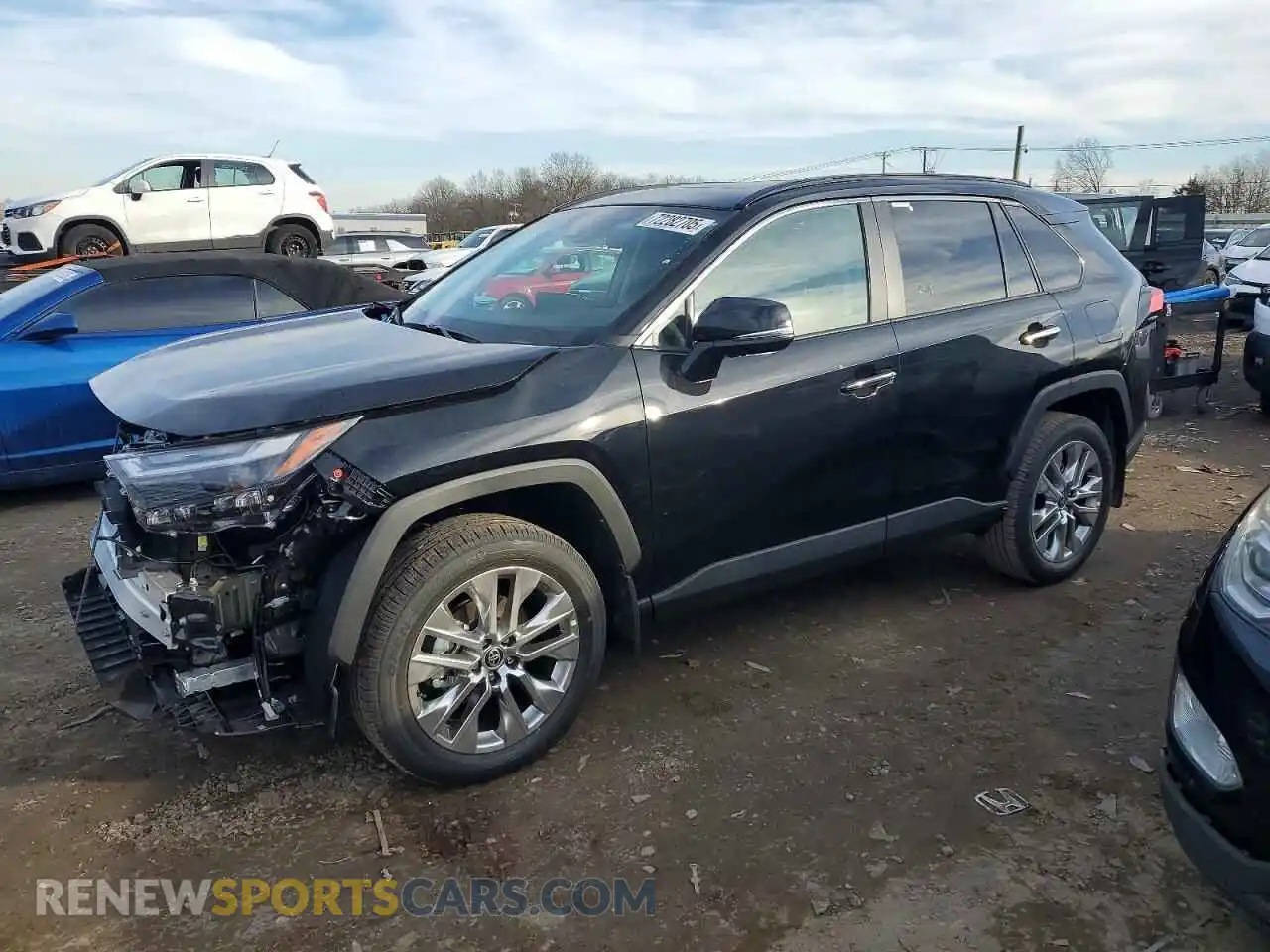 1 Photograph of a damaged car 2T3N1RFV0SW594579 TOYOTA RAV4 2025