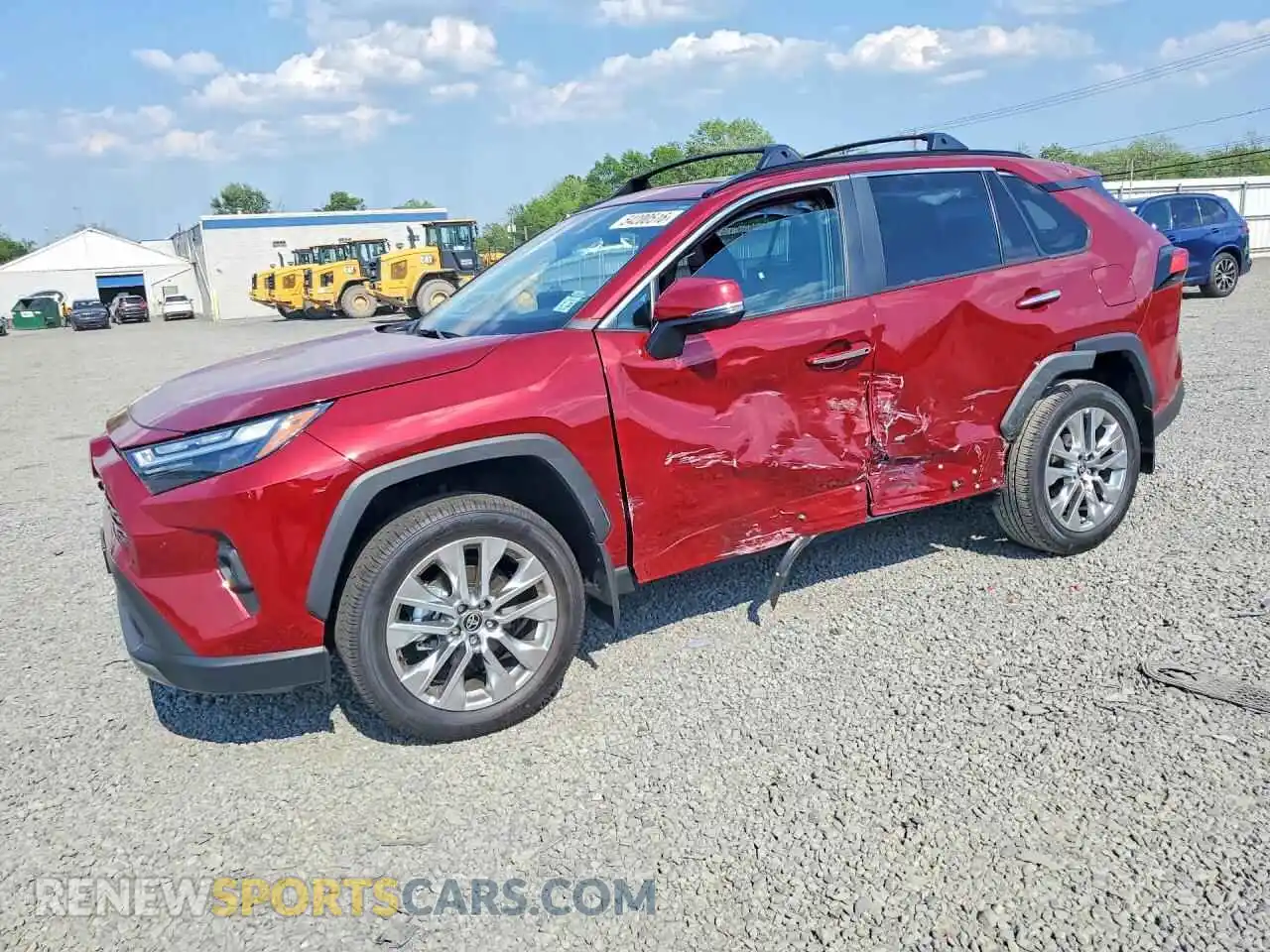 1 Фотография поврежденного автомобиля 2T3N1RFV0SW629623 TOYOTA RAV4 2025