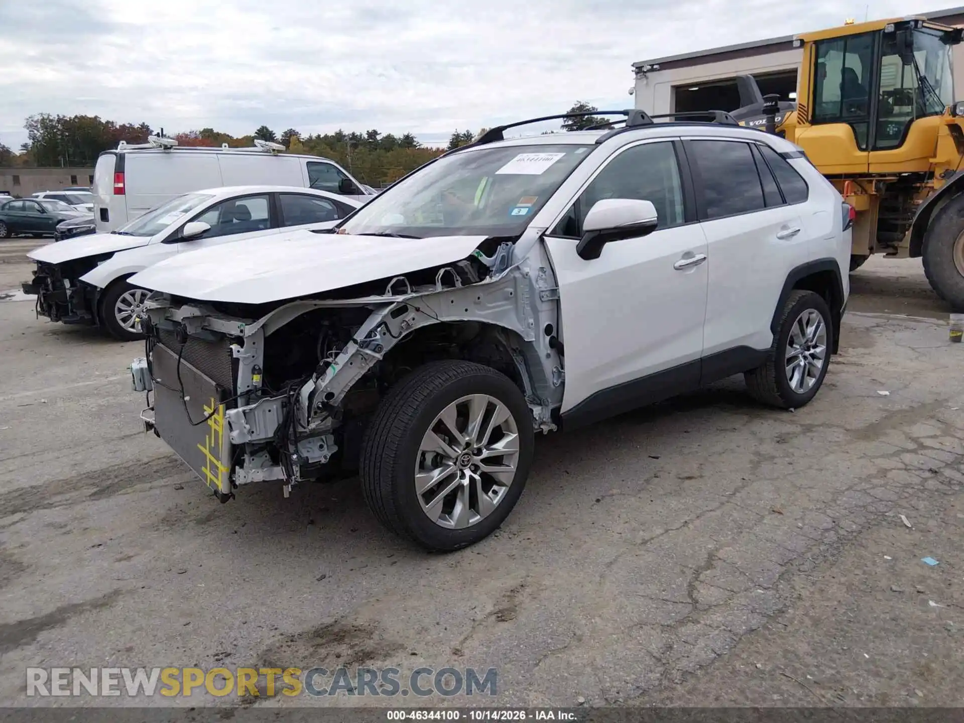 2 fotografías del automóvil dañado 2T3N1RFV7SW514615 TOYOTA RAV4 2025