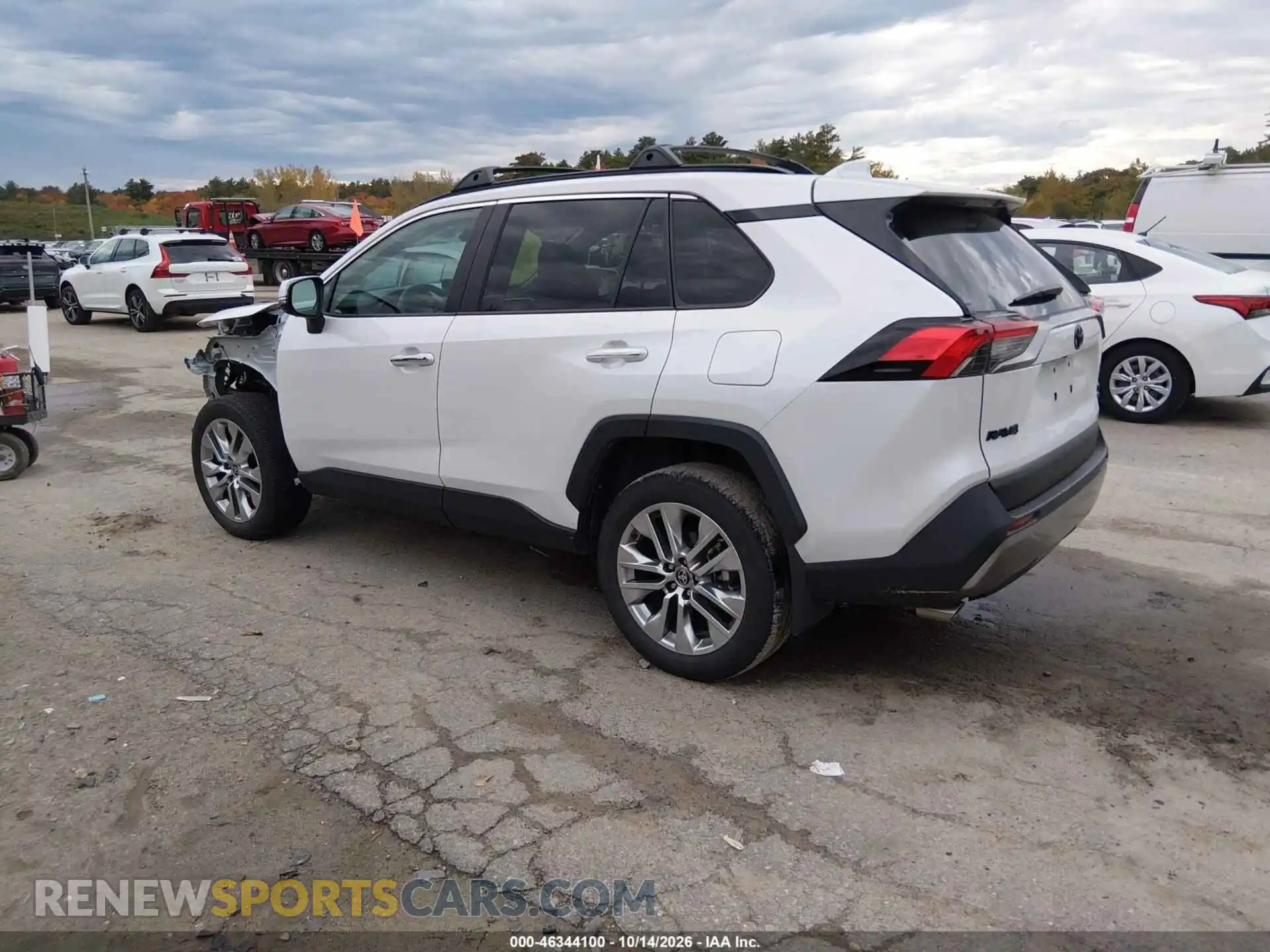 3 fotografías del automóvil dañado 2T3N1RFV7SW514615 TOYOTA RAV4 2025