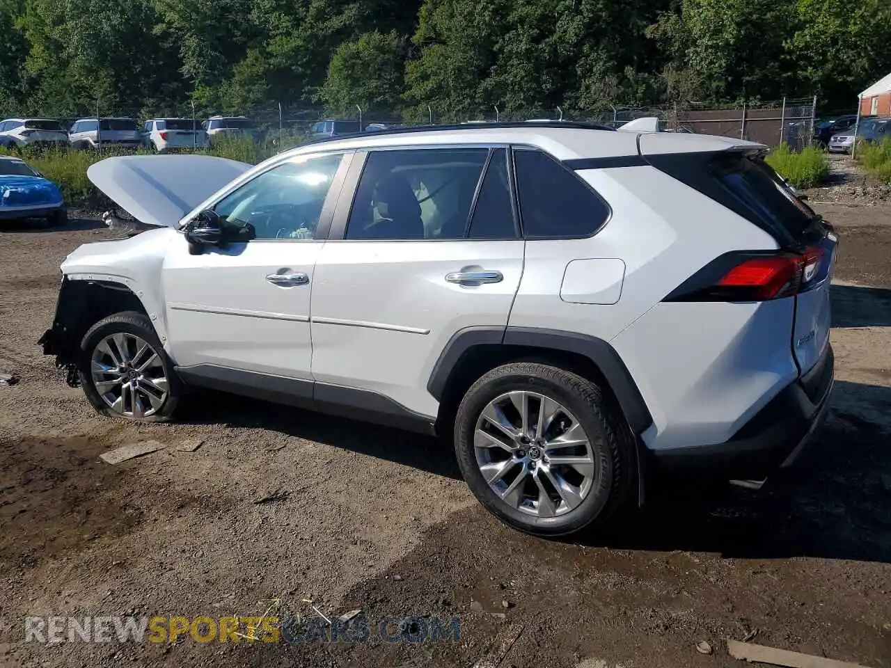 2 fotografías del automóvil dañado 2T3N1RFV7SW636911 TOYOTA RAV4 2025