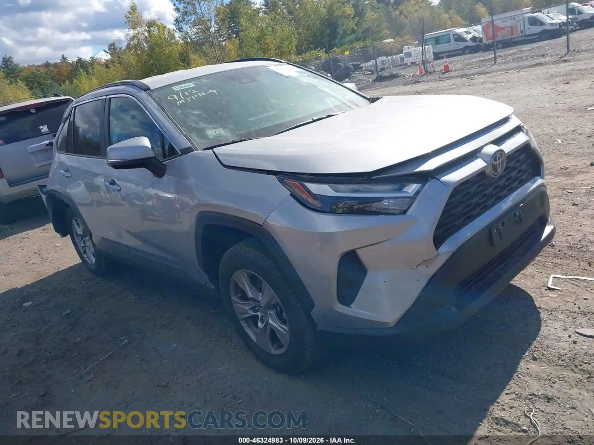 1 Photograph of a damaged car 2T3P1RFV0SC520377 TOYOTA RAV4 2025