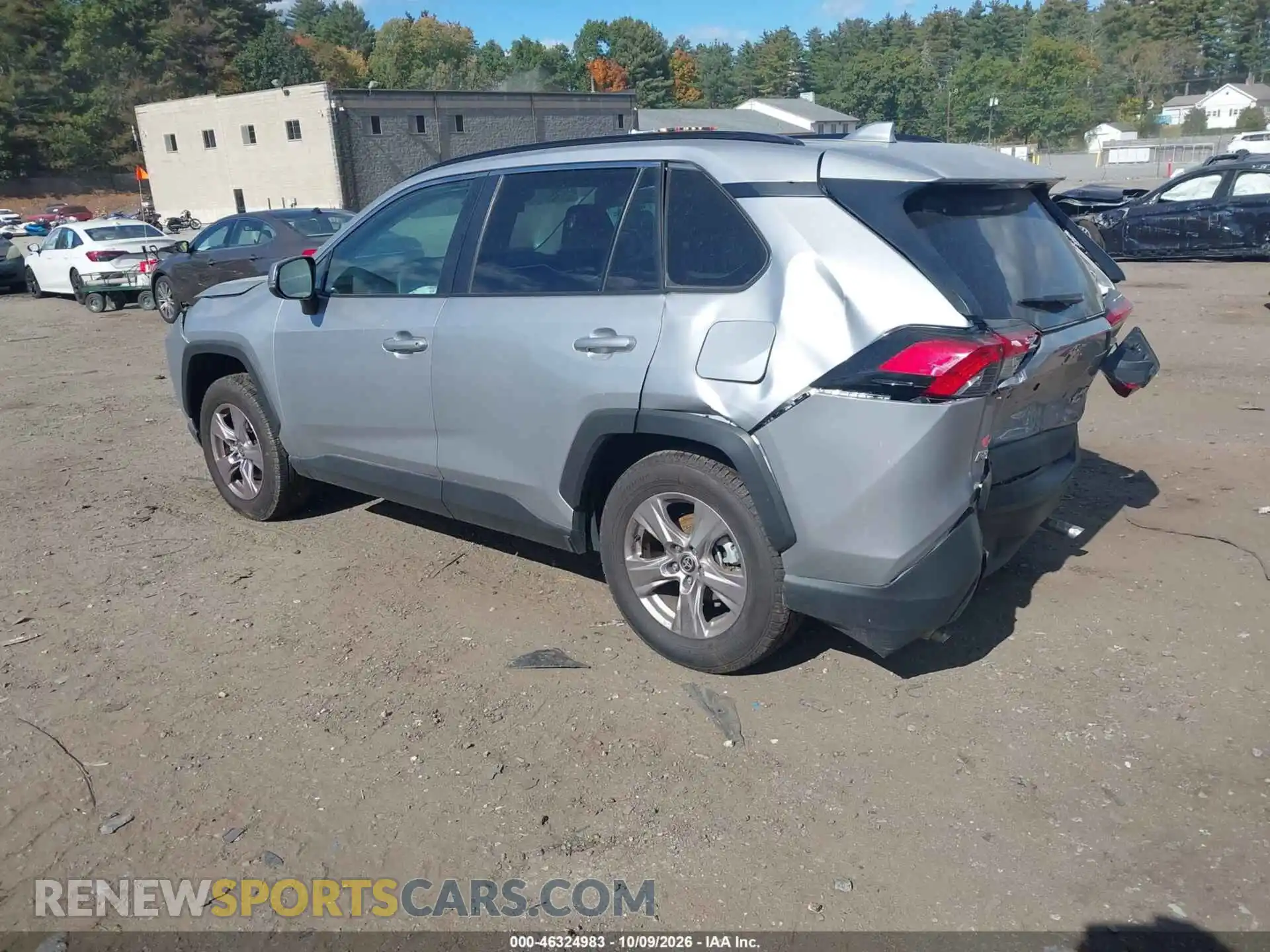 3 Photograph of a damaged car 2T3P1RFV0SC520377 TOYOTA RAV4 2025
