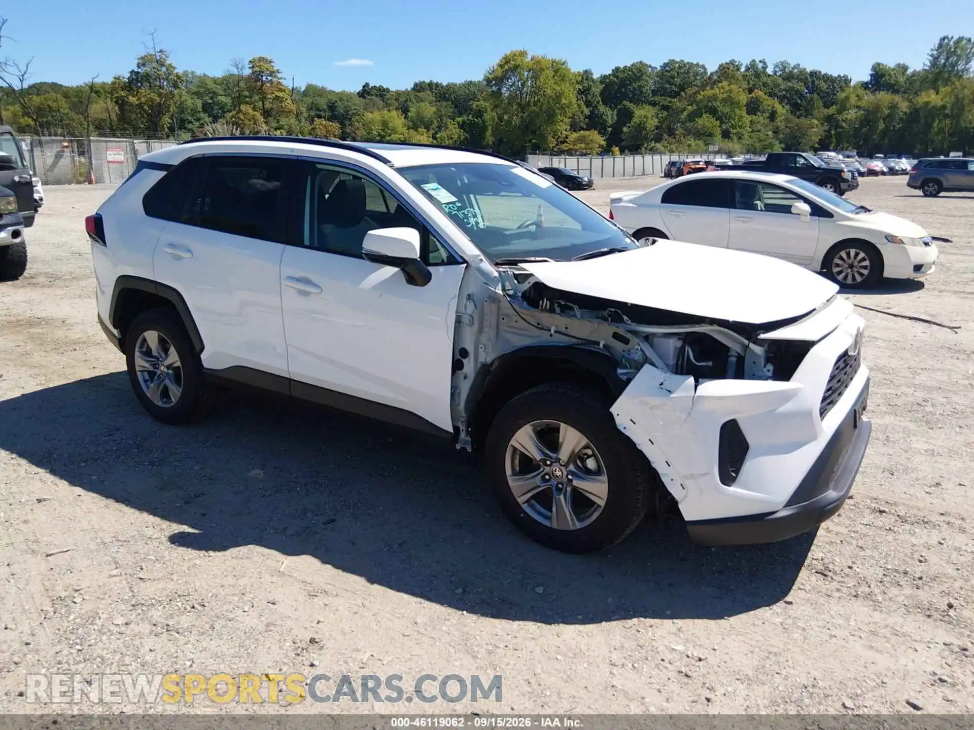 1 Photograph of a damaged car 2T3P1RFV0SC540726 TOYOTA RAV4 2025