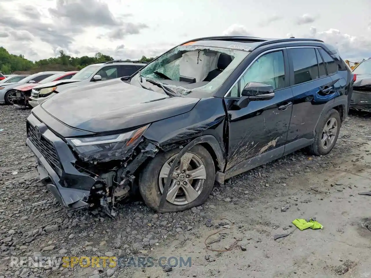 1 Фотография поврежденного автомобиля 2T3P1RFV0SC568848 TOYOTA RAV4 2025
