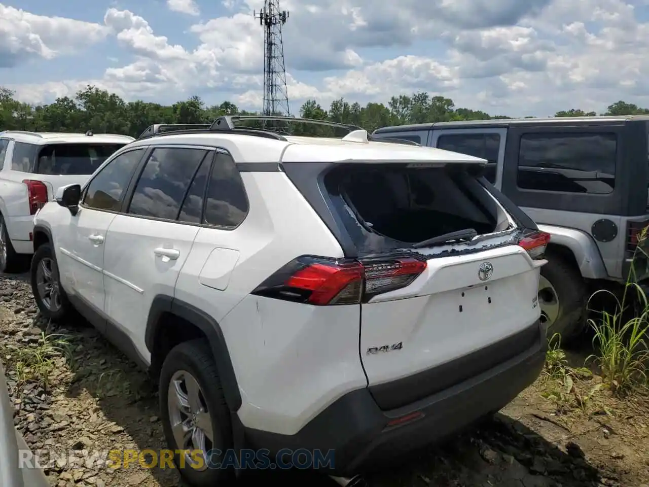 2 Фотография поврежденного автомобиля 2T3P1RFV0SW495947 TOYOTA RAV4 2025