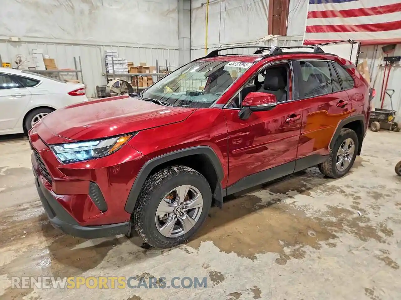 1 Photograph of a damaged car 2T3P1RFV0SW496161 TOYOTA RAV4 2025