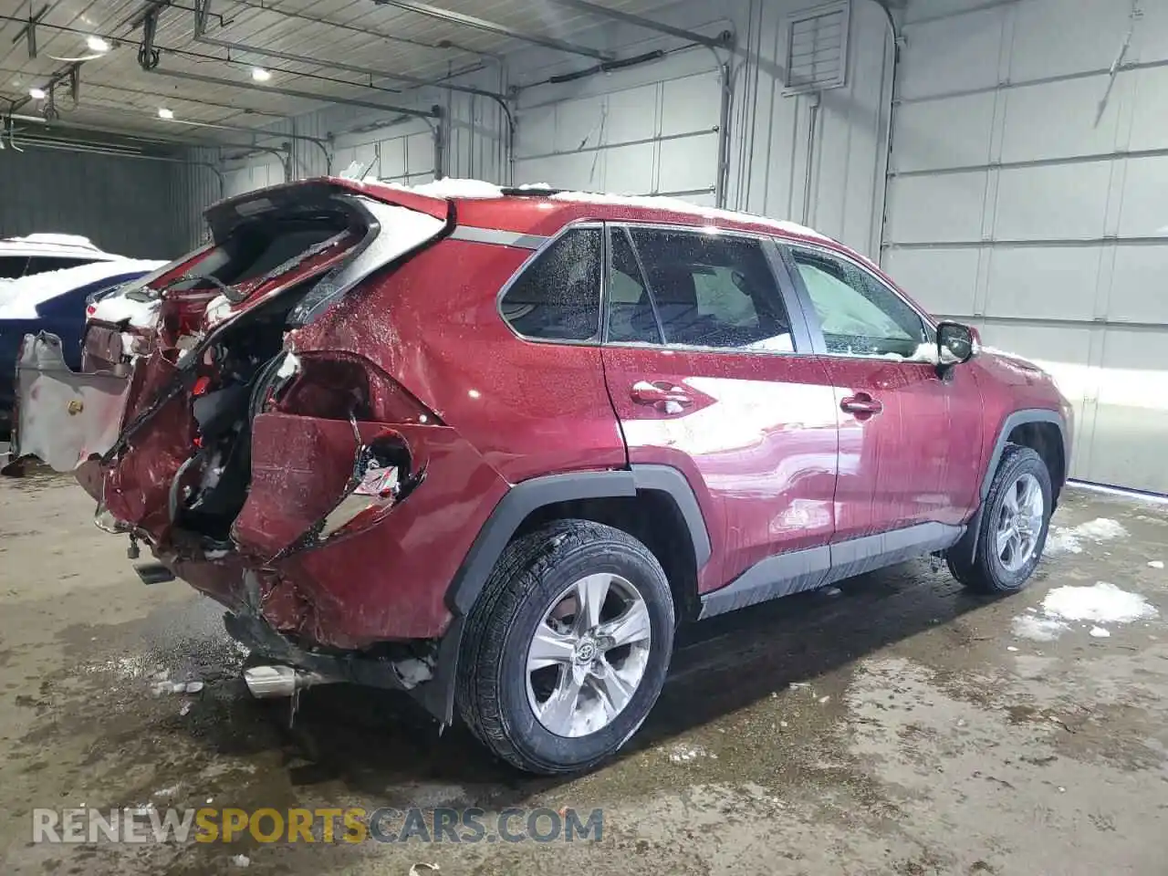 3 Photograph of a damaged car 2T3P1RFV0SW500676 TOYOTA RAV4 2025
