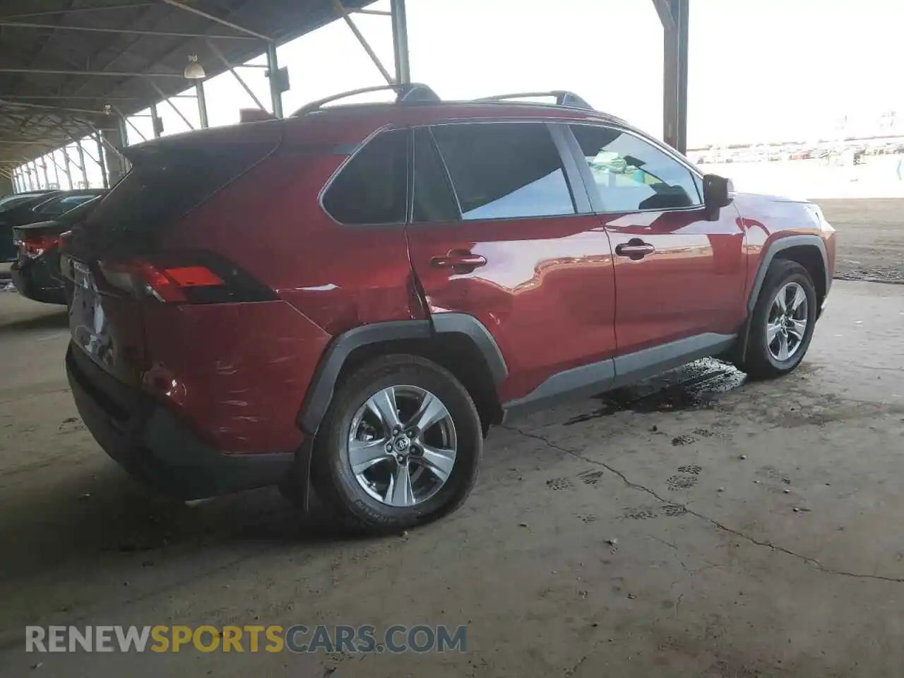 3 Фотография поврежденного автомобиля 2T3P1RFV0SW502783 TOYOTA RAV4 2025