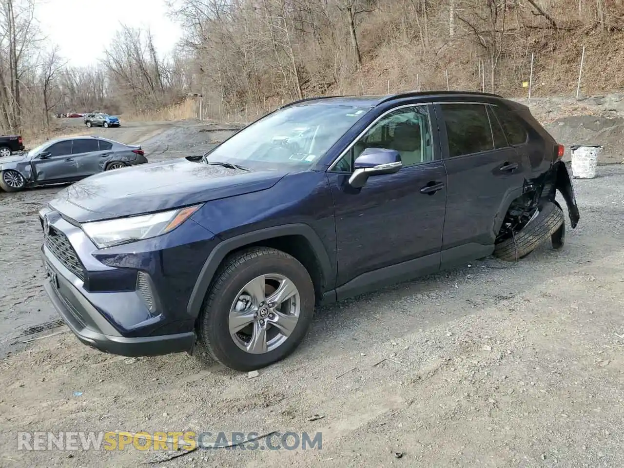 1 Photograph of a damaged car 2T3P1RFV0SW503271 TOYOTA RAV4 2025