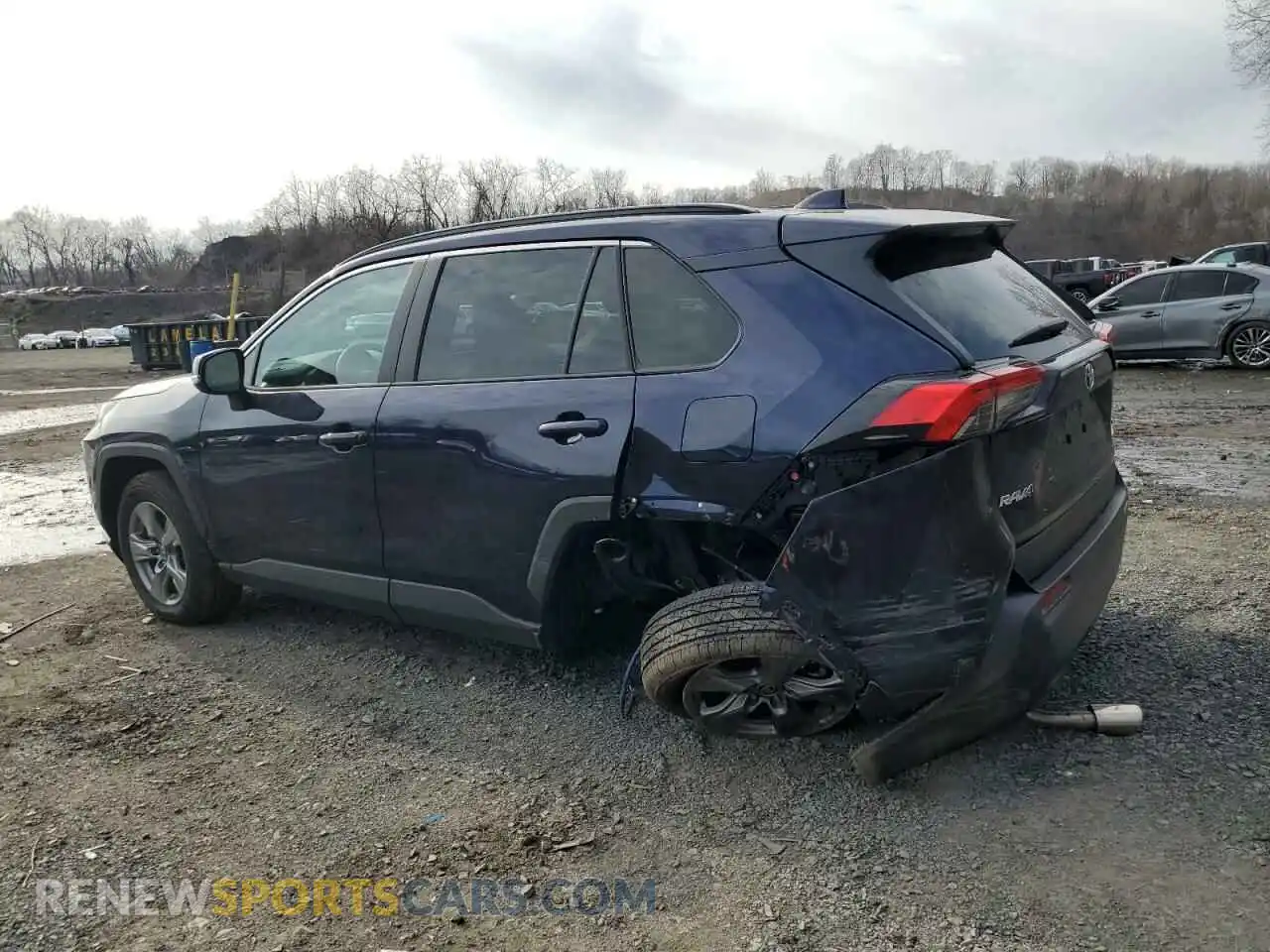 2 Photograph of a damaged car 2T3P1RFV0SW503271 TOYOTA RAV4 2025