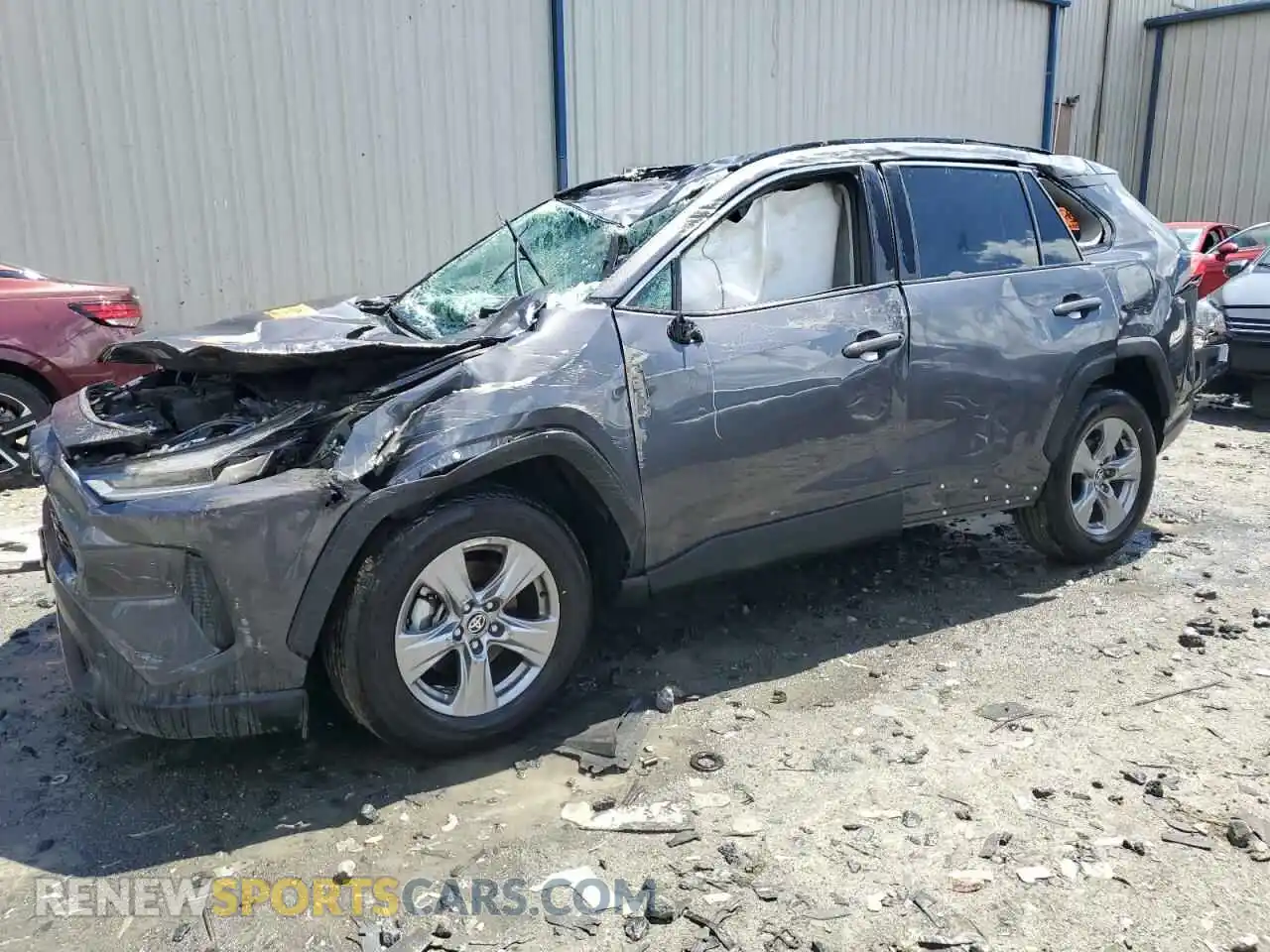 1 Photograph of a damaged car 2T3P1RFV0SW507787 TOYOTA RAV4 2025