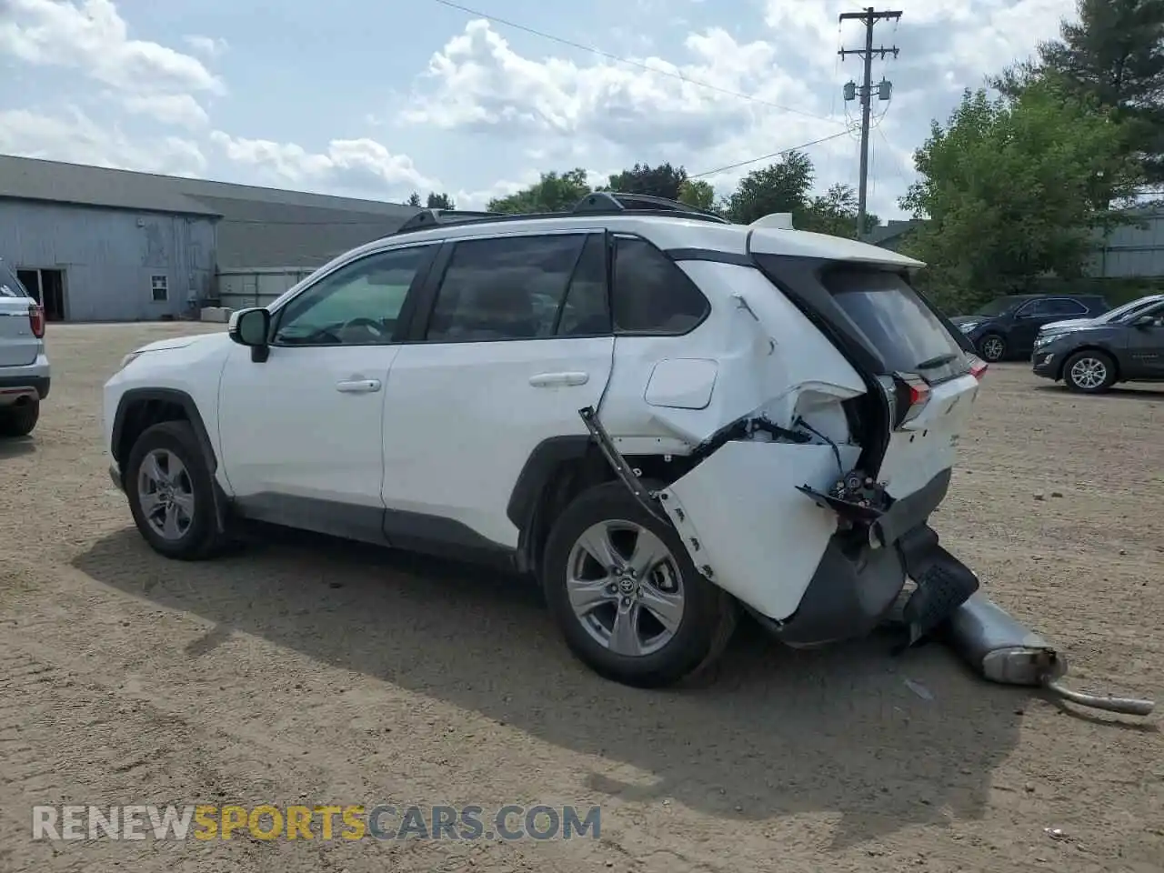 2 Photograph of a damaged car 2T3P1RFV0SW529711 TOYOTA RAV4 2025