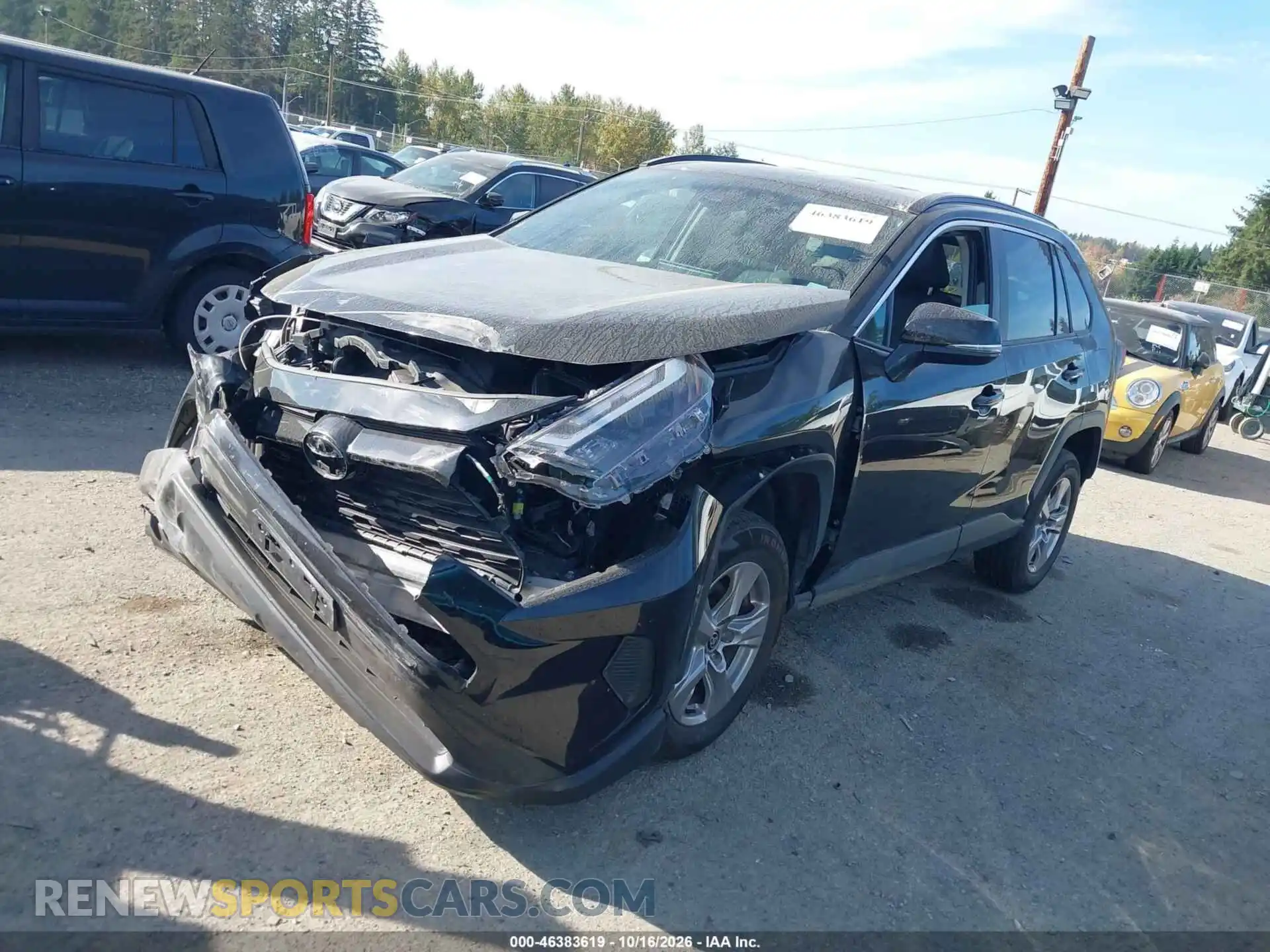 2 Photograph of a damaged car 2T3P1RFV0SW539493 TOYOTA RAV4 2025