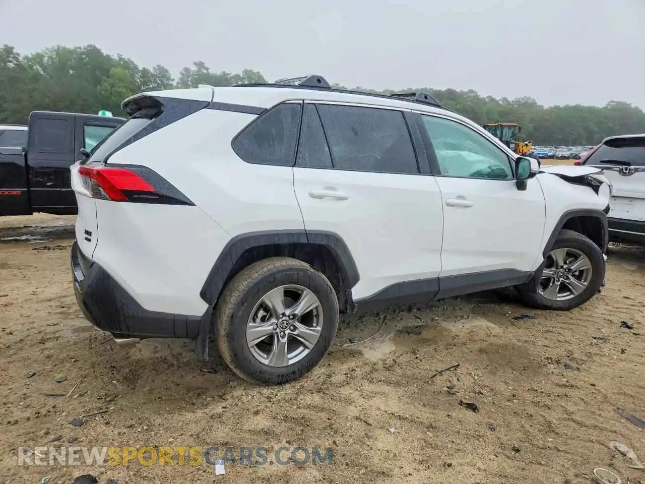 3 Фотография поврежденного автомобиля 2T3P1RFV0SW580321 TOYOTA RAV4 2025