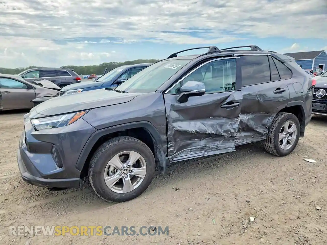 1 Photograph of a damaged car 2T3P1RFV0SW596518 TOYOTA RAV4 2025