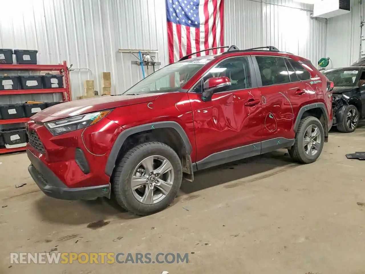 1 Фотография поврежденного автомобиля 2T3P1RFV0SW600597 TOYOTA RAV4 2025