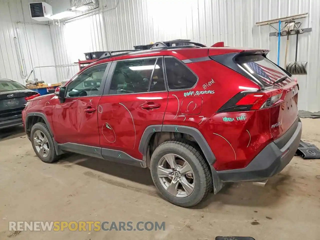 2 Фотография поврежденного автомобиля 2T3P1RFV0SW600597 TOYOTA RAV4 2025