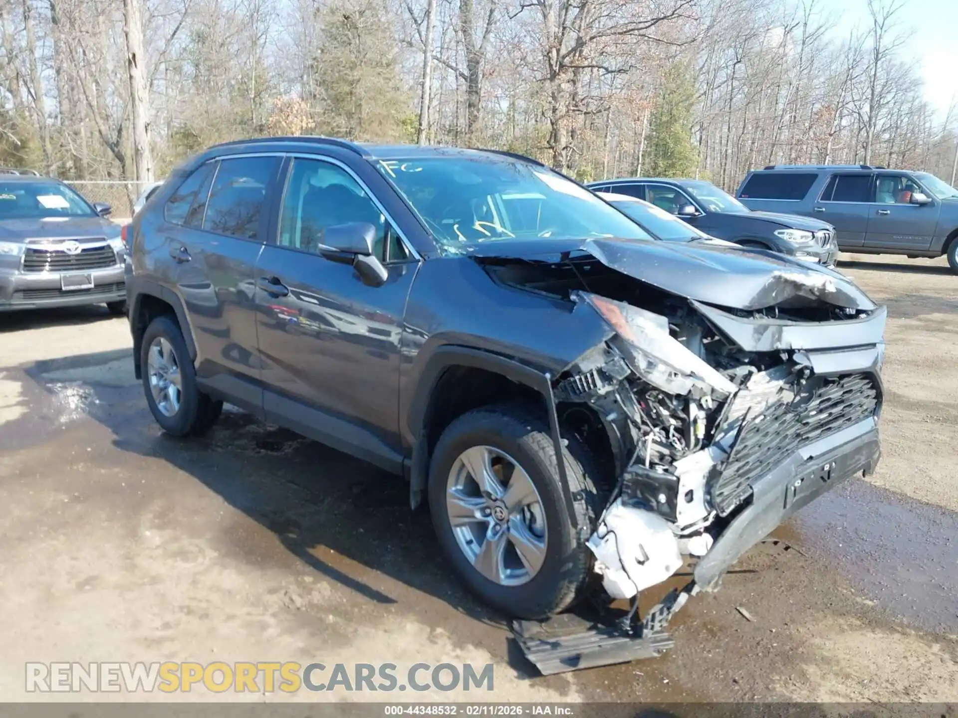 1 Photograph of a damaged car 2T3P1RFV0SW603113 TOYOTA RAV4 2025