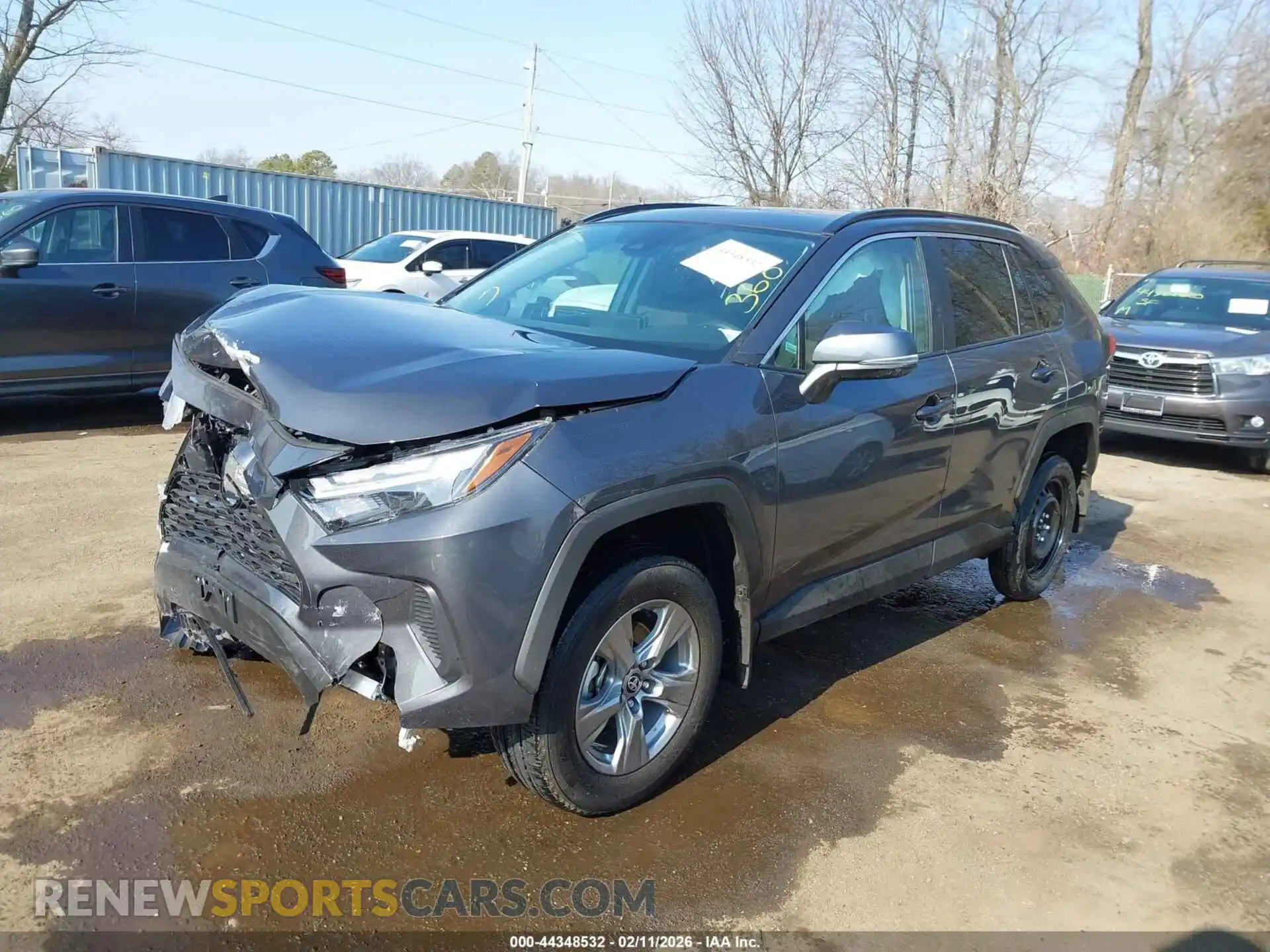 2 Photograph of a damaged car 2T3P1RFV0SW603113 TOYOTA RAV4 2025