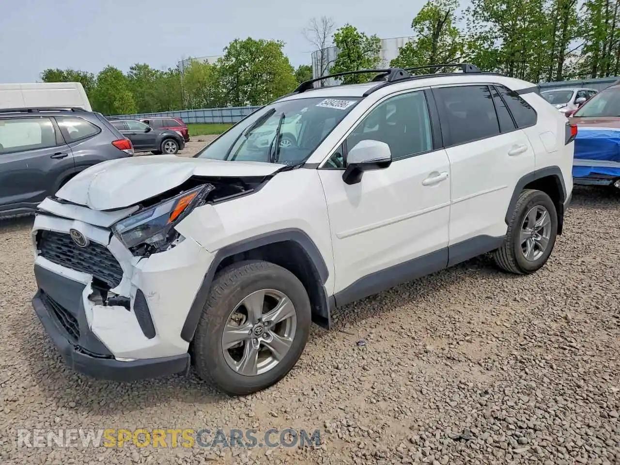 1 Фотография поврежденного автомобиля 2T3P1RFV0SW603886 TOYOTA RAV4 2025