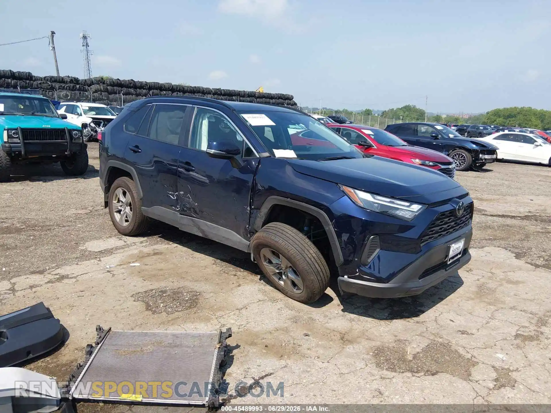 1 Фотография поврежденного автомобиля 2T3P1RFV0SW612555 TOYOTA RAV4 2025