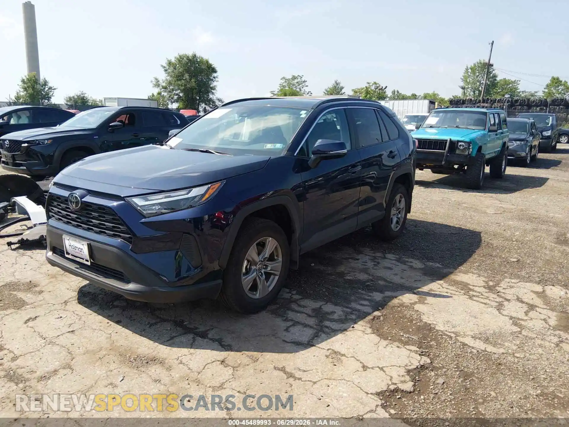 2 Фотография поврежденного автомобиля 2T3P1RFV0SW612555 TOYOTA RAV4 2025