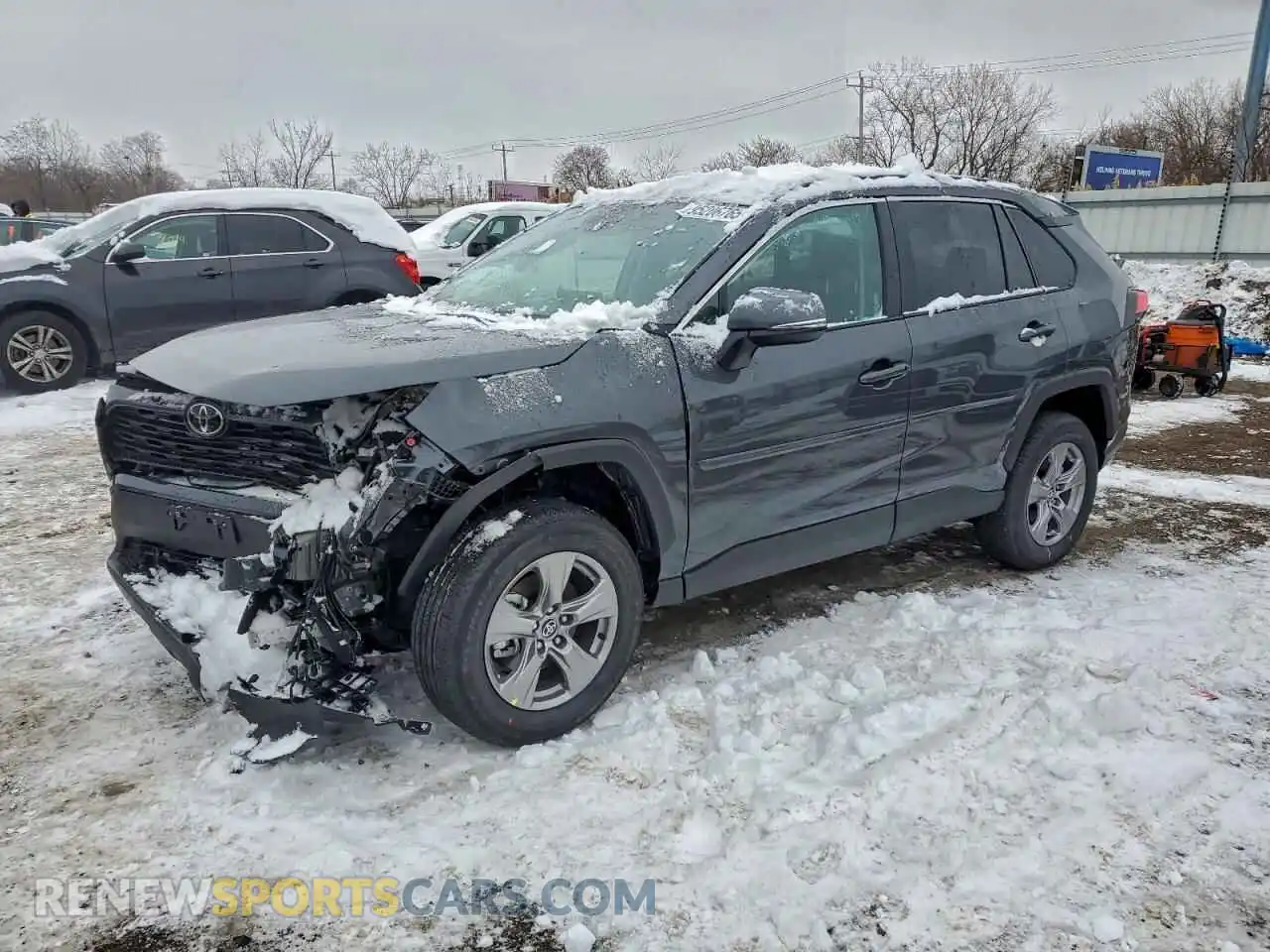 1 Photograph of a damaged car 2T3P1RFV0SW614905 TOYOTA RAV4 2025