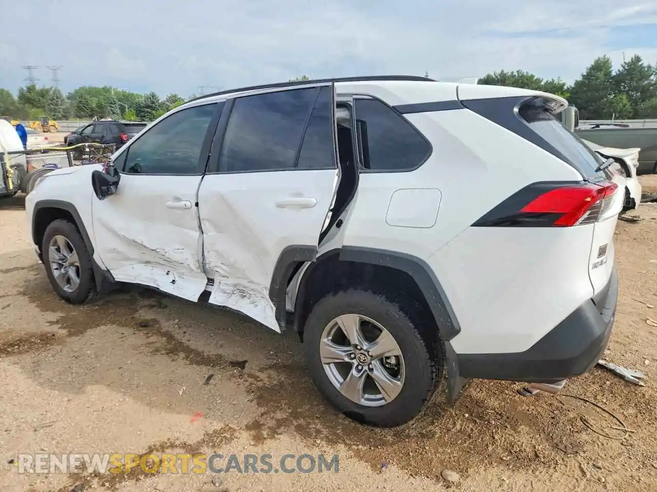 2 Photograph of a damaged car 2T3P1RFV0SW632983 TOYOTA RAV4 2025