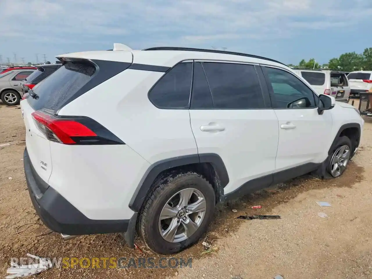 3 Photograph of a damaged car 2T3P1RFV0SW632983 TOYOTA RAV4 2025