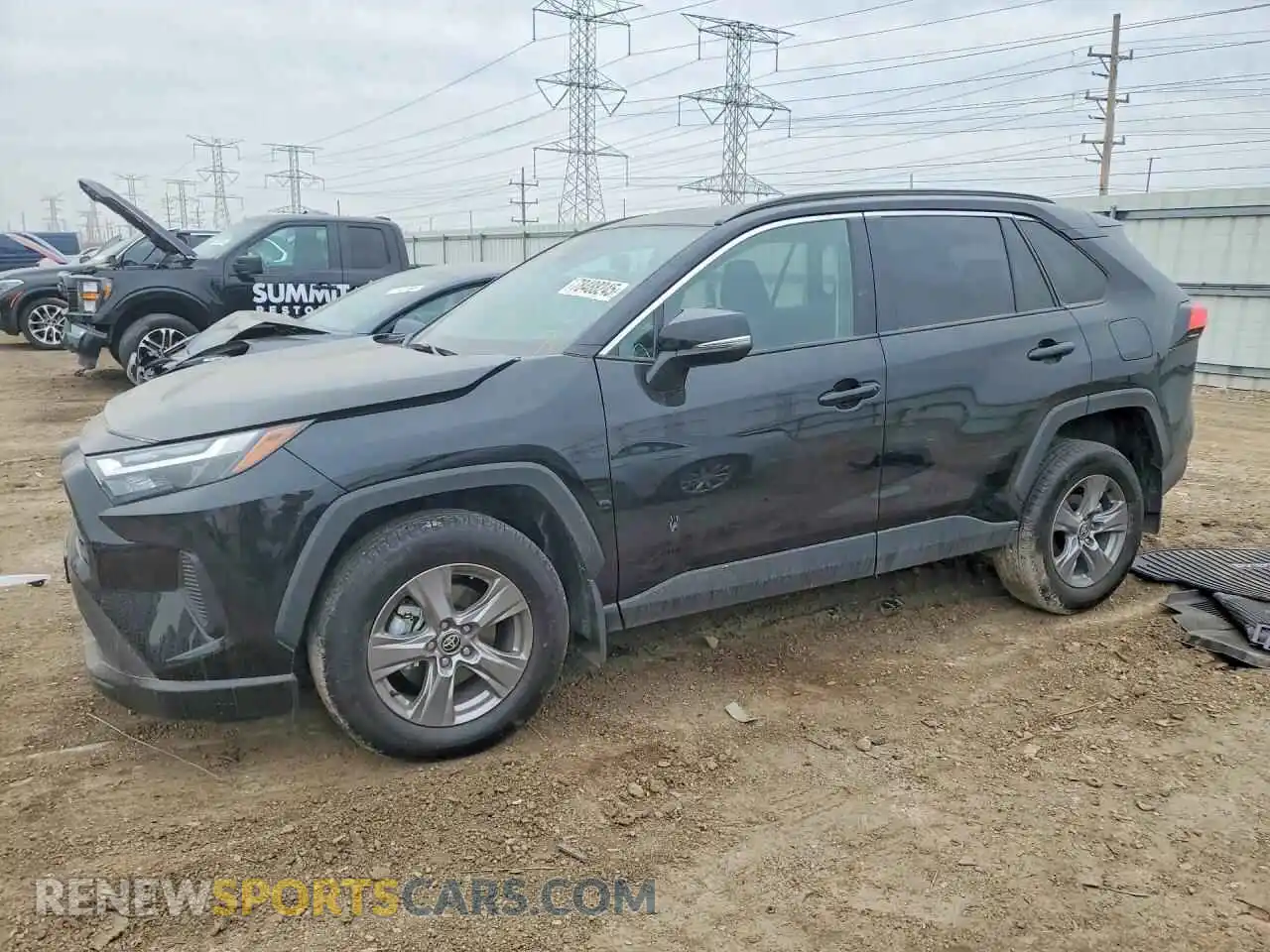 1 Photograph of a damaged car 2T3P1RFV0SW633406 TOYOTA RAV4 2025